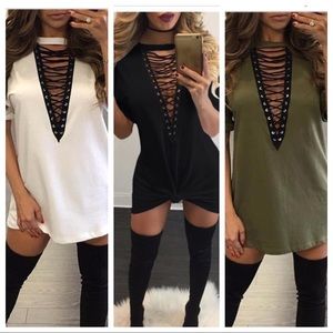 Shirt dress, wear it as a shirt or a dress